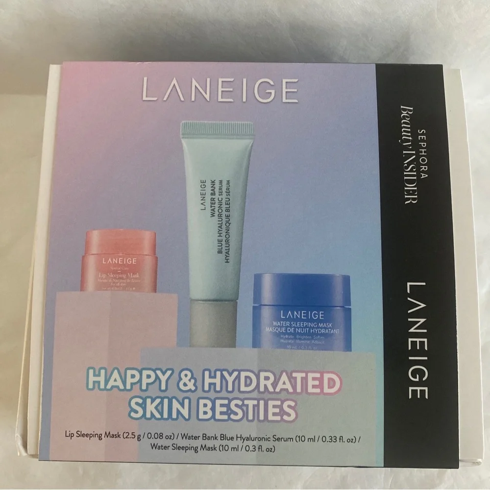 LANEIGE Happy And Hydrated Skin Besties 500pt Sephora Gift Reward